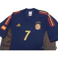 Photo3: Spain 2002 3rd Shirt #7 Raul