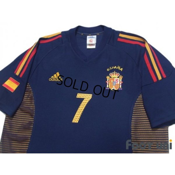 Photo3: Spain 2002 3rd Shirt #7 Raul
