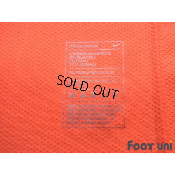 Photo8: FC Barcelona 2009-2010 Away Authentic Long Sleeve Shirt #28 Jonathan Dos Santos LFP Patch/Badge