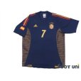 Photo1: Spain 2002 3rd Shirt #7 Raul (1)