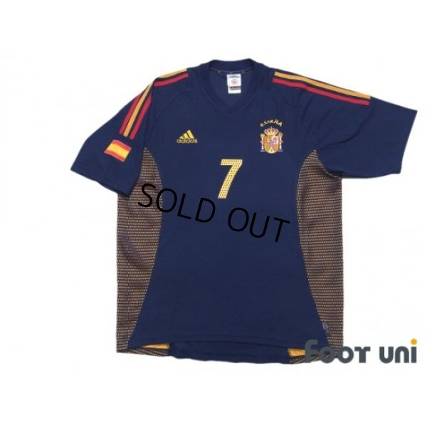 Photo1: Spain 2002 3rd Shirt #7 Raul