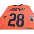 Photo4: FC Barcelona 2009-2010 Away Authentic Long Sleeve Shirt #28 Jonathan Dos Santos LFP Patch/Badge