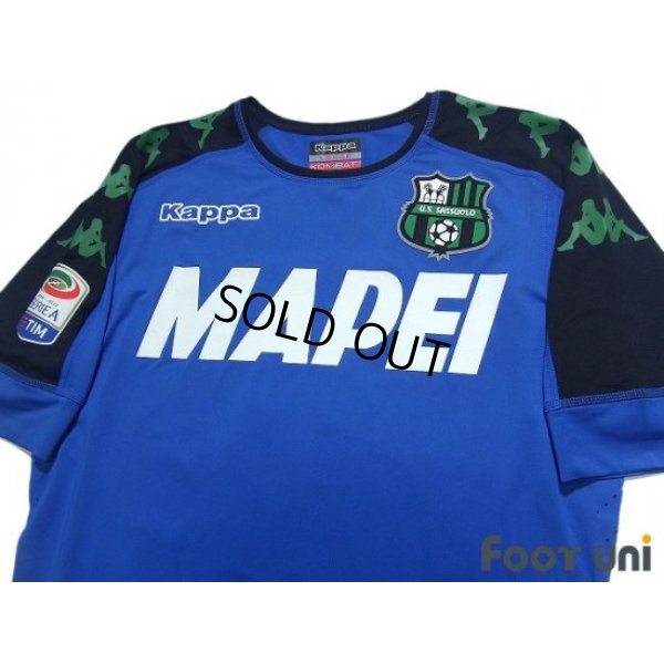 Photo3: Sassuolo 2016-2017 3rd Shirt #25 Berardi Serie A Tim Patch/Badge w/tags