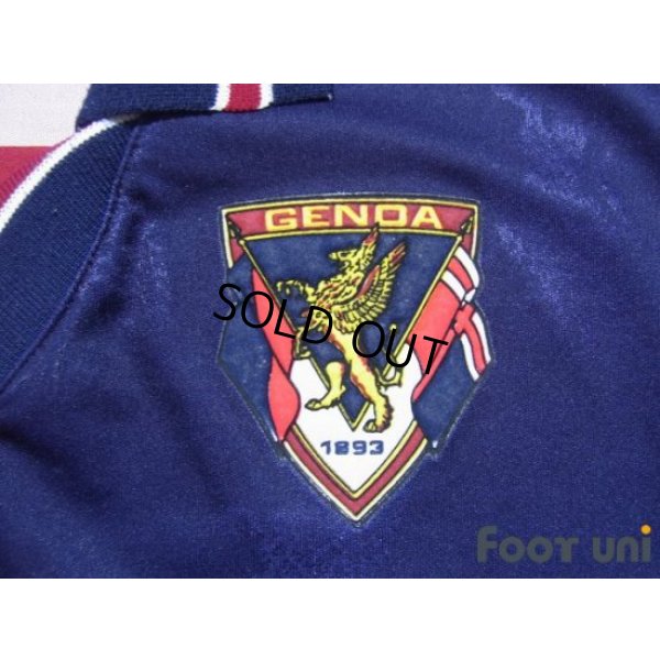 Photo6: Genoa 1994-1995 Home Shirt #11