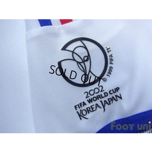 Photo8: France 2002 Away Shirt #10 Zidane 2002 FIFA World Cup Korea Japan Patch/Badge