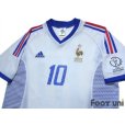 Photo3: France 2002 Away Shirt #10 Zidane 2002 FIFA World Cup Korea Japan Patch/Badge