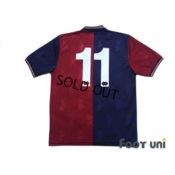 Photo2: Genoa 1994-1995 Home Shirt #11