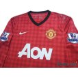 Photo3: Manchester United 2012-2013 Home Authentic Long Sleeve Shirt #11 Giggs w/tags