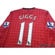 Photo4: Manchester United 2012-2013 Home Authentic Long Sleeve Shirt #11 Giggs w/tags