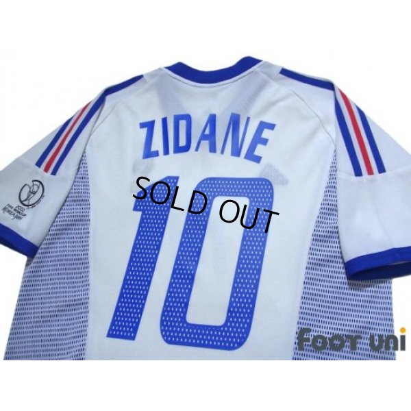 Photo4: France 2002 Away Shirt #10 Zidane 2002 FIFA World Cup Korea Japan Patch/Badge