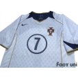 Photo3: Portugal 2004 Away Shirt #7 Luis Figo