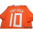 Photo4: Netherlands Euro 2008 Home Shirt #10 Sneijder
