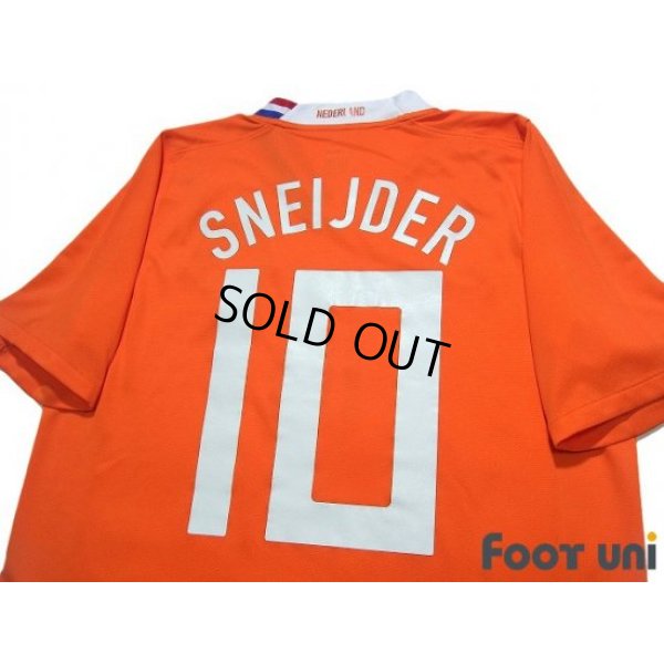 Photo4: Netherlands Euro 2008 Home Shirt #10 Sneijder