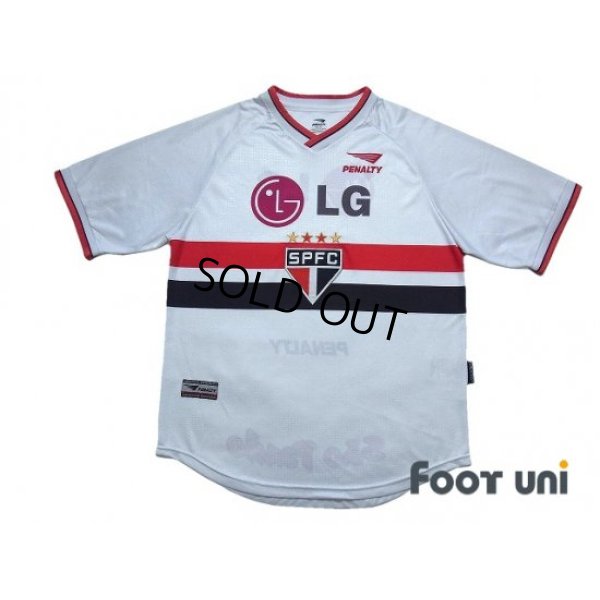 Photo1: Sao Paulo FC 2001-2002 Home Shirt