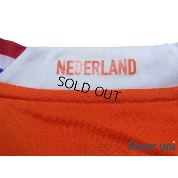 Photo7: Netherlands Euro 2008 Home Shirt #10 Sneijder