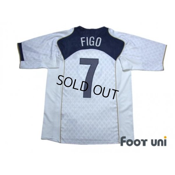 Photo2: Portugal 2004 Away Shirt #7 Luis Figo
