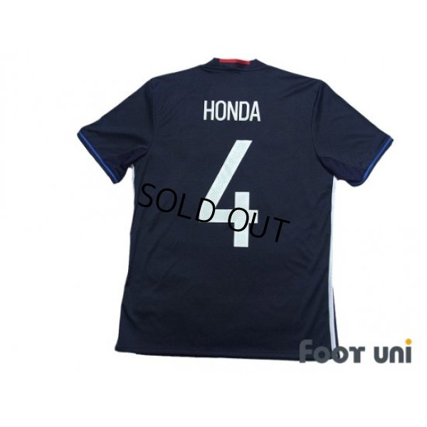 Photo2: Japan 2016-2017 Home Shirt #4 Keisuke Honda