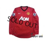 Manchester United 2012-2013 Home Authentic Long Sleeve Shirt #11 Giggs w/tags