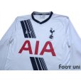 Photo3: Tottenham Hotspur 2015-2016 Home Long Sleeve Shirt