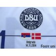 Photo6: Denmark 2014 Away Authentic Long Sleeve Shirt #11 Bendtner (6)