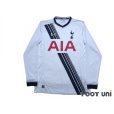 Photo1: Tottenham Hotspur 2015-2016 Home Long Sleeve Shirt (1)