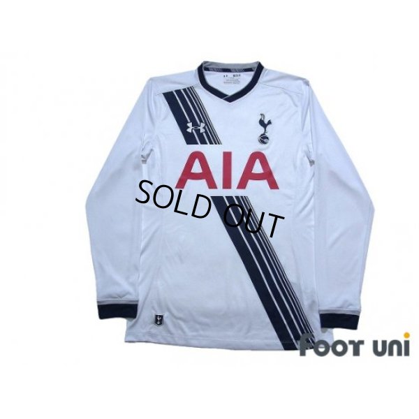 Photo1: Tottenham Hotspur 2015-2016 Home Long Sleeve Shirt