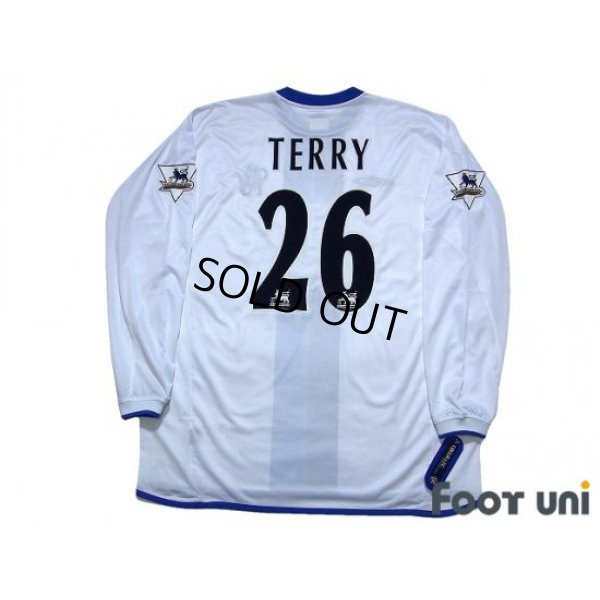 Photo2: Chelsea 2003-2005 Away Long Sleeve Shirt #26 Terry Premier League Patch/Badge w/tags