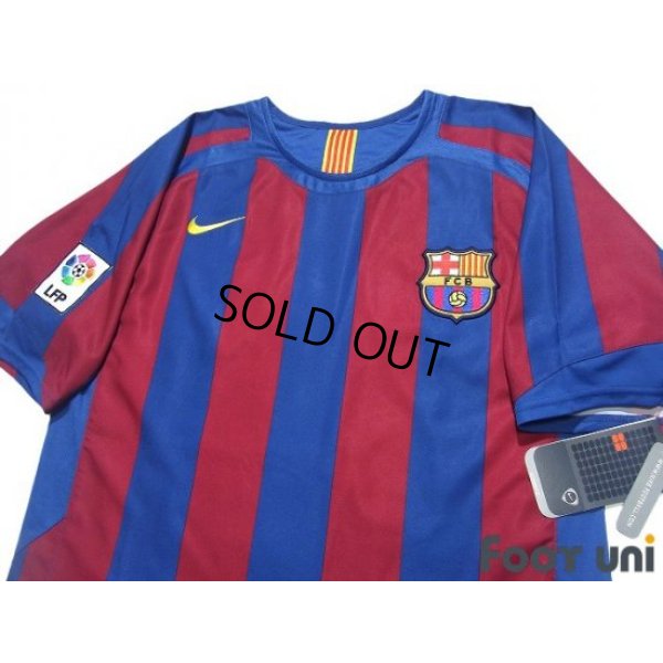 Photo3: FC Barcelona 2005-2006 Home Shirt #19 Messi LFP Patch/Badge w/tags