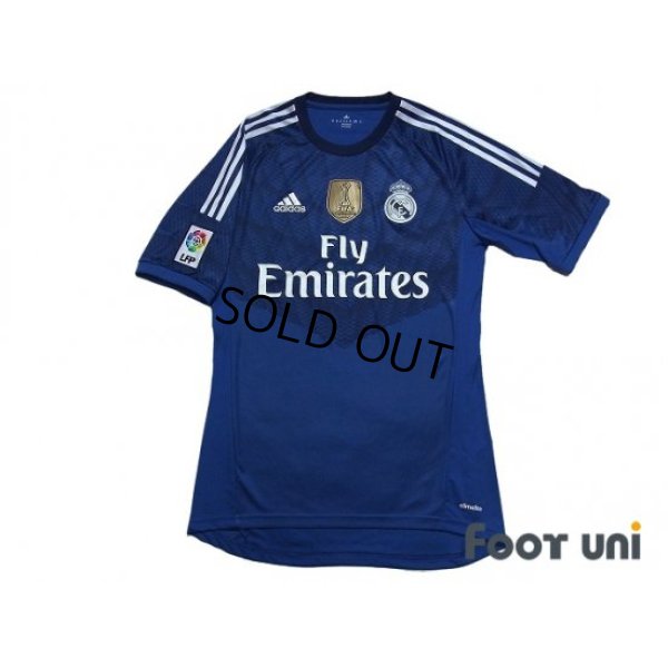 Photo1: Real Madrid 2014-2015 GK Shirt #1 Iker Casillas LFP Patch/Badge w/tags