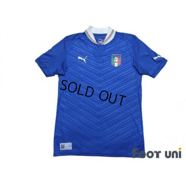 Photo1: Italy Euro 2012 Home Shirt