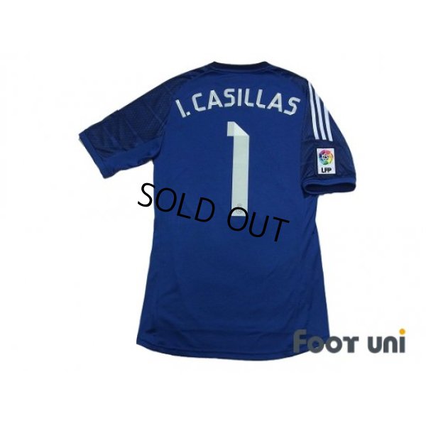 Photo2: Real Madrid 2014-2015 GK Shirt #1 Iker Casillas LFP Patch/Badge w/tags