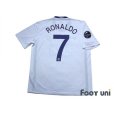 Photo2: Manchester United 2008-2009 Away Shirt #7 Ronaldo CL final embroidery (2)