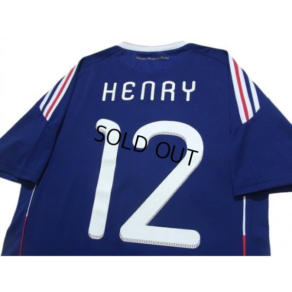 Photo4: France 2010 Home Shirt #12 Henry
