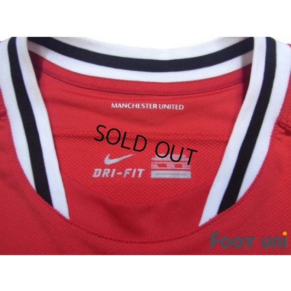 Photo4: Manchester United 2011-2012 Home Long Sleeve Shirt