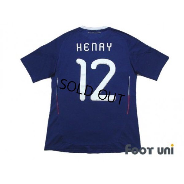 Photo2: France 2010 Home Shirt #12 Henry