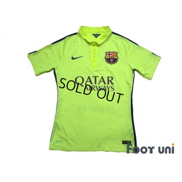 Photo1: FC Barcelona 2014-2015 3rd Authentic Shirt