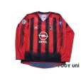 Photo1: AC Milan 2004-2005 Home Long Sleeve Shirt Champions League Patch/Badge (1)
