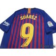 Photo4: FC Barcelona 2018-2019 Home Shirt #9 Luis Suarez La Liga Patch/Badge