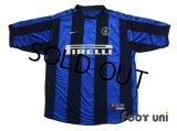 Inter Milan 1999-2000 Home Shirt #21 Ivan Cordoba