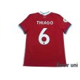 Photo2: Liverpool 2020-2021 Home Authentic Shirt #6 Thiago Alcantara w/tags (2)