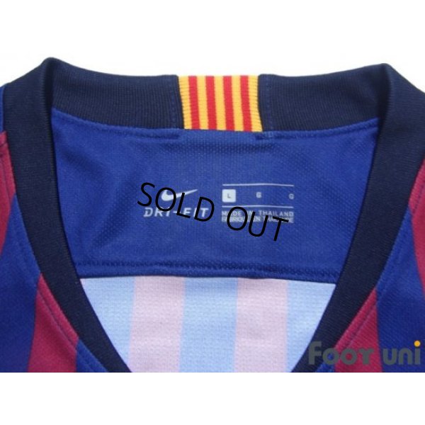 Photo5: FC Barcelona 2018-2019 Home Shirt #9 Luis Suarez La Liga Patch/Badge