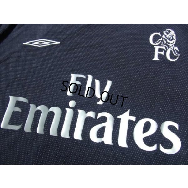 Photo6: Chelsea 2004-2005 Away Long Sleeve Shirt