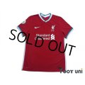 Liverpool 2020-2021 Home Authentic Shirt #6 Thiago Alcantara w/tags