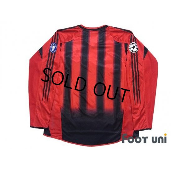 Maillot Domicile AC Milan 2004/05 - Adidas - Taille 32/34 (XL Enfant / XS Adulte)