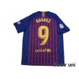 Photo2: FC Barcelona 2018-2019 Home Shirt #9 Luis Suarez La Liga Patch/Badge (2)