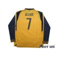 Photo2: Arsenal 2016-2017 Away Long Sleeve Shirt #7 Alexis Sanchez w/tags (2)