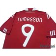 Photo4: Denmark 2010 Home Shirt #9 Tomasson