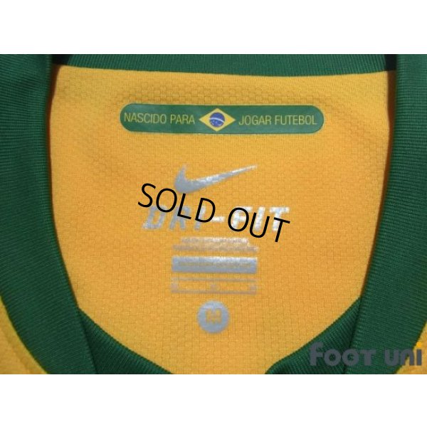 Photo5: Brazil 2010 Home Shirt #10 Kaka