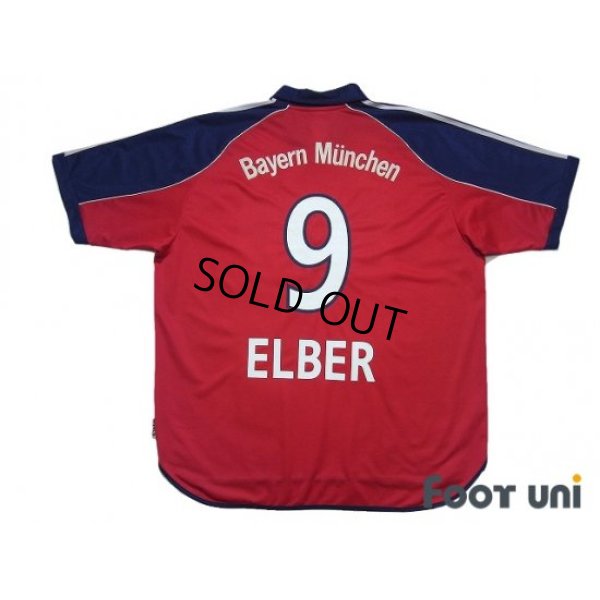 Photo2: Bayern Munchen1999-2001 Home Shirt #9 Elber