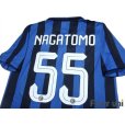 Photo4: Inter Milan 2015-2016 Home Shirt #55 Yuto Nagatomo